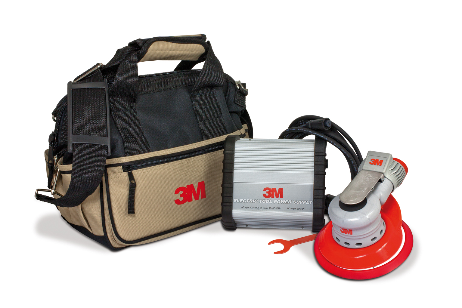 3M Einhand Exzenterschleifer Serie Elite-Set