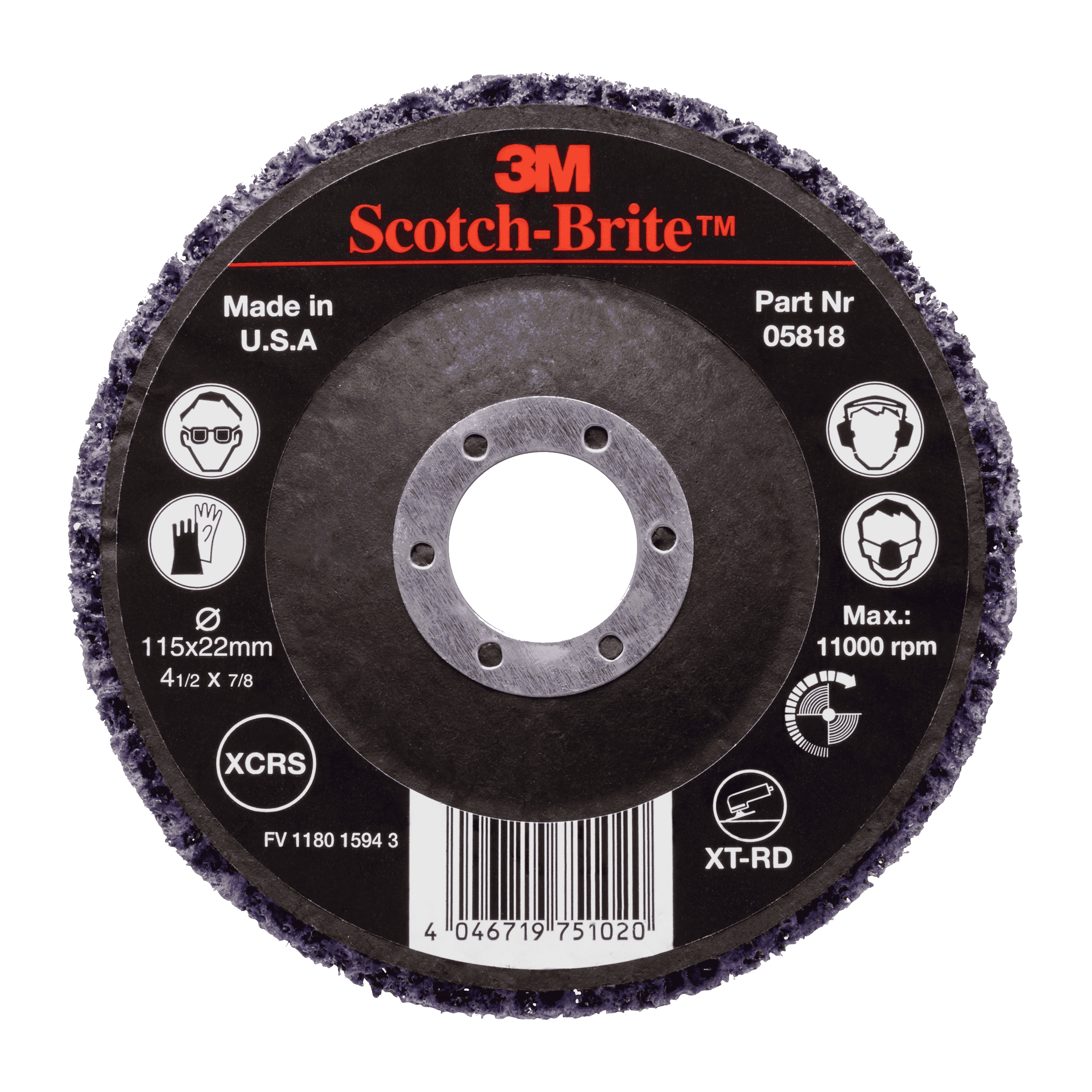 Scotch-Brite Grobreinigungsscheibe XT-RD