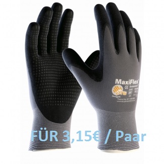 Maxiflex Schutzhandschuhe genoppt